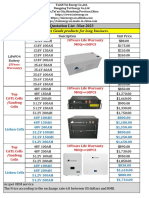 Price List of Lithium Battery-Mar.2023-Tai Energy