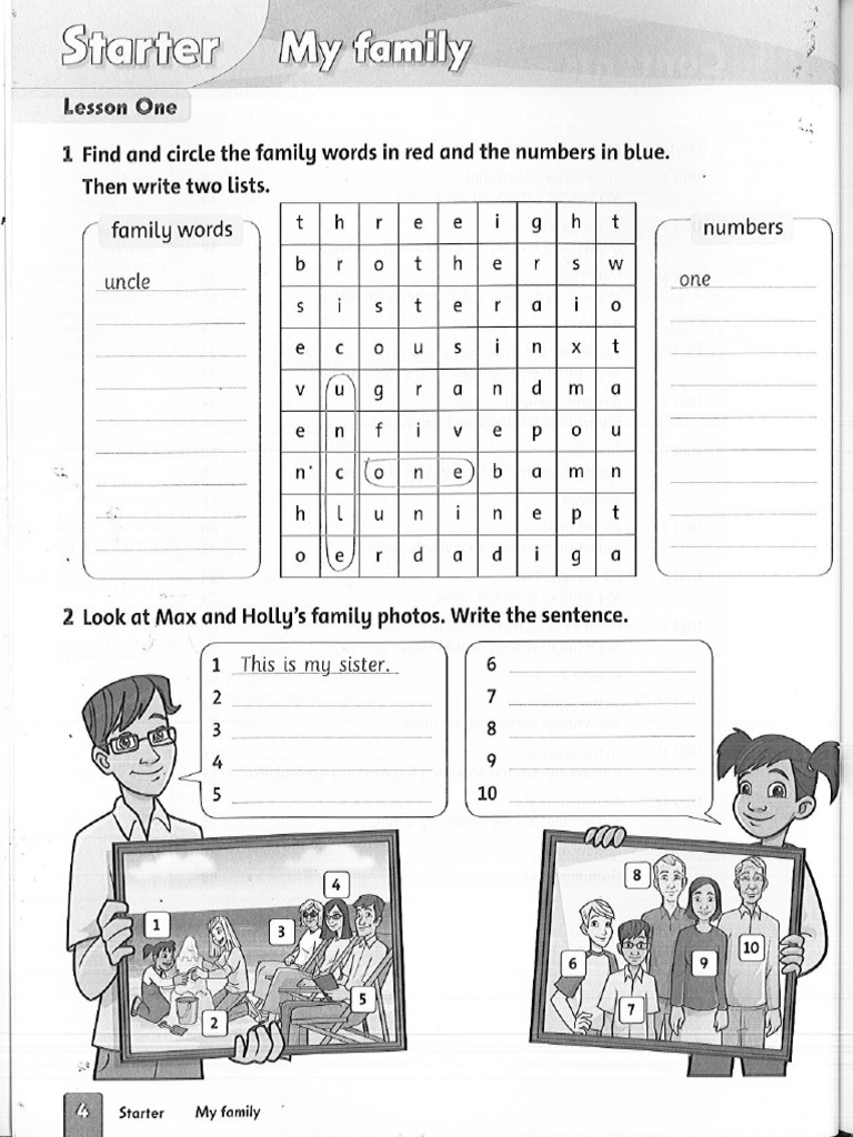 F&F4 Workbook-Trang-5-6 | PDF