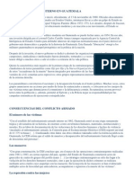 Conflicto Armado Interno en Guatemala