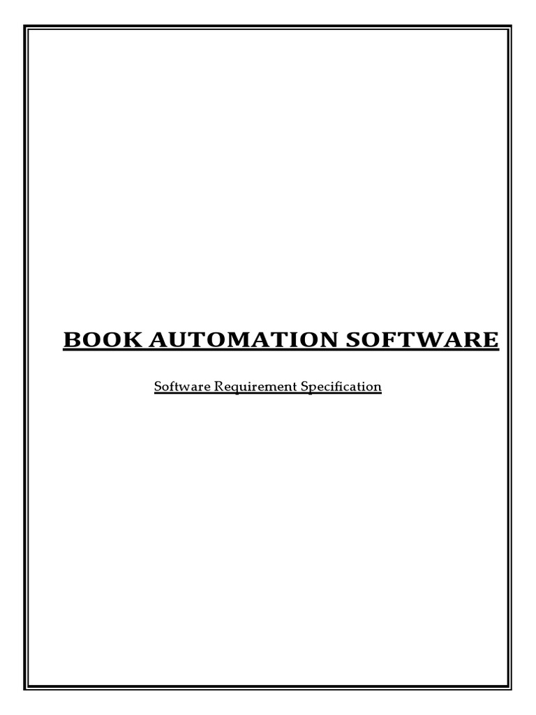 Book Automation Software Overview | PDF | Databases | User Interface