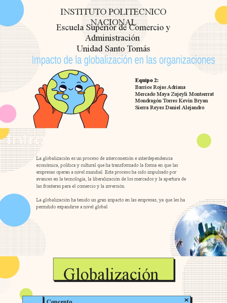 Impacto de la Globalización en Empresas | PDF | Globalización | Mercado ...