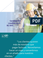 Gestion Del Cambio en El SGSST