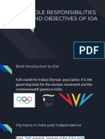 Role Responsibilities and Objectives of Ioa