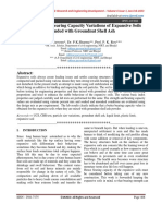 An Analysis On Bearing Capacity Variations of Expansions Soils Blended With Groundnut Shell Ash