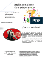 Investigación Socialismo, Desarrollo y Subdesarrollo