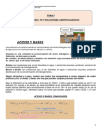 Acidos Y Bases: Catedra de Bioquímica de La Nutrición I Año 2023