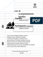 Cuaderno de Acompañamiento Familiar Familia: Participante:: (Usuario)