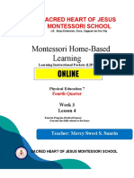 Montessori Home-Based Learning Online: Sacred Heart of Jesus Montessori School