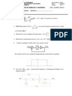 FZ ZZ:: Analisis de Señales Y Sistemas. Examen Sustitutorio Apellidos