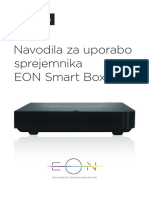 Navodila Za Uporabo Sprejemnika EON Smart Box