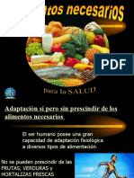 5 Alimentos Necesarios para La Salud