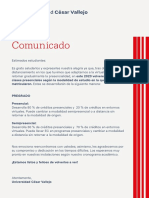 Comunicado