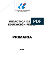 D. de La Educacion Fisica - PRIMARIA - Eugenia Pautazo