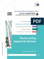The Use of Chip Implants for Workers