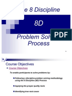 8D Reactive Problem Solving Process