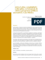 America Latina Complejidad e Interdiscip