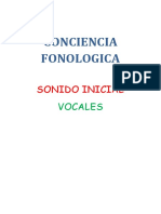 Conciencia Fonologica-Sonido Inicial-Vocal