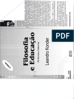 (Fundamentos Da Educação) Konder - Leandro - Filosofia e Educação - de Sócrates A Habermas-Forma & Ação (2010)