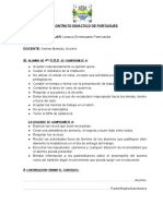 Contrato Didáctico-Didáctico de Portugués