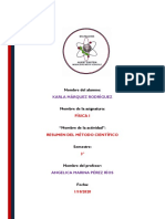 Resumen Del Método Científico PDF