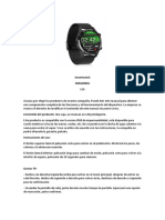 Manual Smartwattch AD0065 - L13 - Castellano