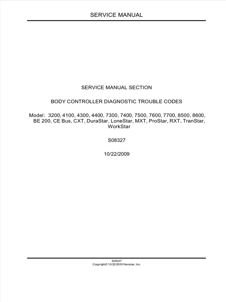 Dokumen Tips Codigos Fallas Navistar Pdf Relay Mechanical