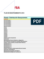 Plan de Mantenimiento 2016