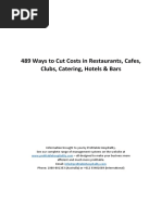 489 Ways To Cut Costs