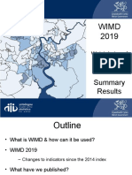 Welsh Index Multiple Deprivation 2019 Results Summary 271