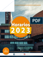 Horarios ENERO 2023