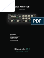 Kiive Xtressor Manual