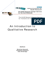 4 - Introduction To Qualitative Research 2009 PDF