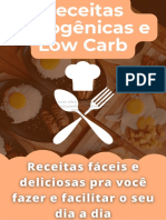 (BÔNUS 1) Receitas Cetogênicas e Low Carb PDF