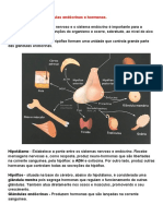 Sistema hormonal e interação com o nervoso