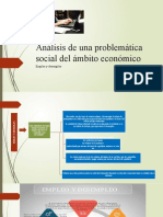 Análisis de Una Problemática Social Del Ámbito Económico