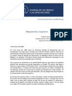 Maquiavelo y La Guerra Web PDF