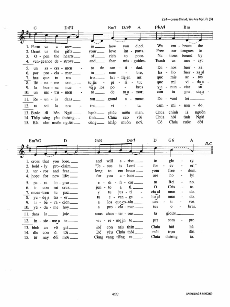Jesus Christ You Are My Life 3 of 3 PDF | PDF