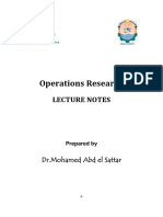 Operations Research PDF