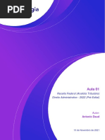 Direito Administrativo - Apostila - Aula 1 PDF