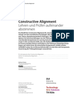 Steckbrief Constructive Alignment PDF