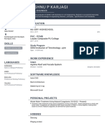 VISHNU's Resume PDF