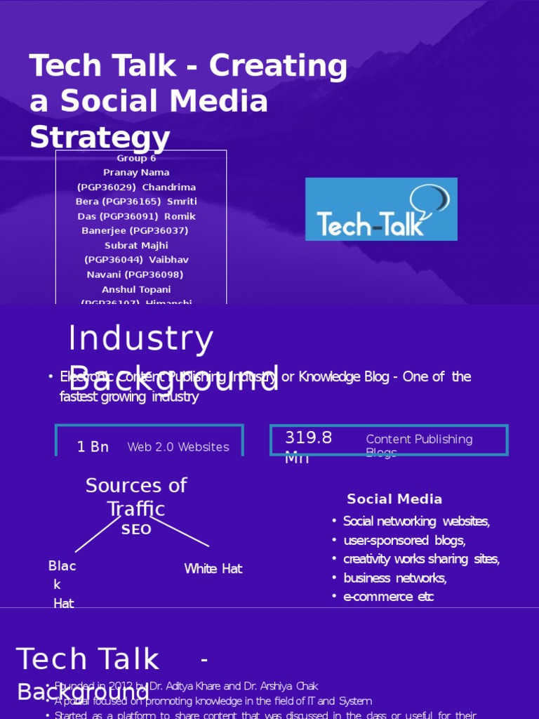 group-6-section-b-tech-talk-social-media-strategy-pdf-pdf-popular