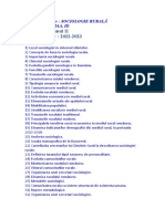 Teme Referate Sociologie Rurală J Imaa J Anul 2 (1) 2023