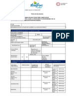 Ficha de Inscripcion y Anexos