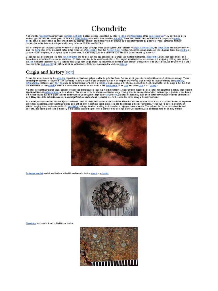 Chondrite PDF