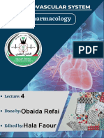 ARBs and Beta Blockers Pharmacology Lecture Summary