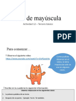 3° Lenguaje PPT 1uso de Mayúscula