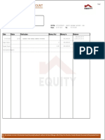 Equity Account Statement