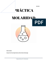 4 Práctica Molaridad y Práctica Ácidos Base