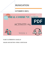 Basilan Oral-Communication Week-3 Activity Srem-11-Kintanar